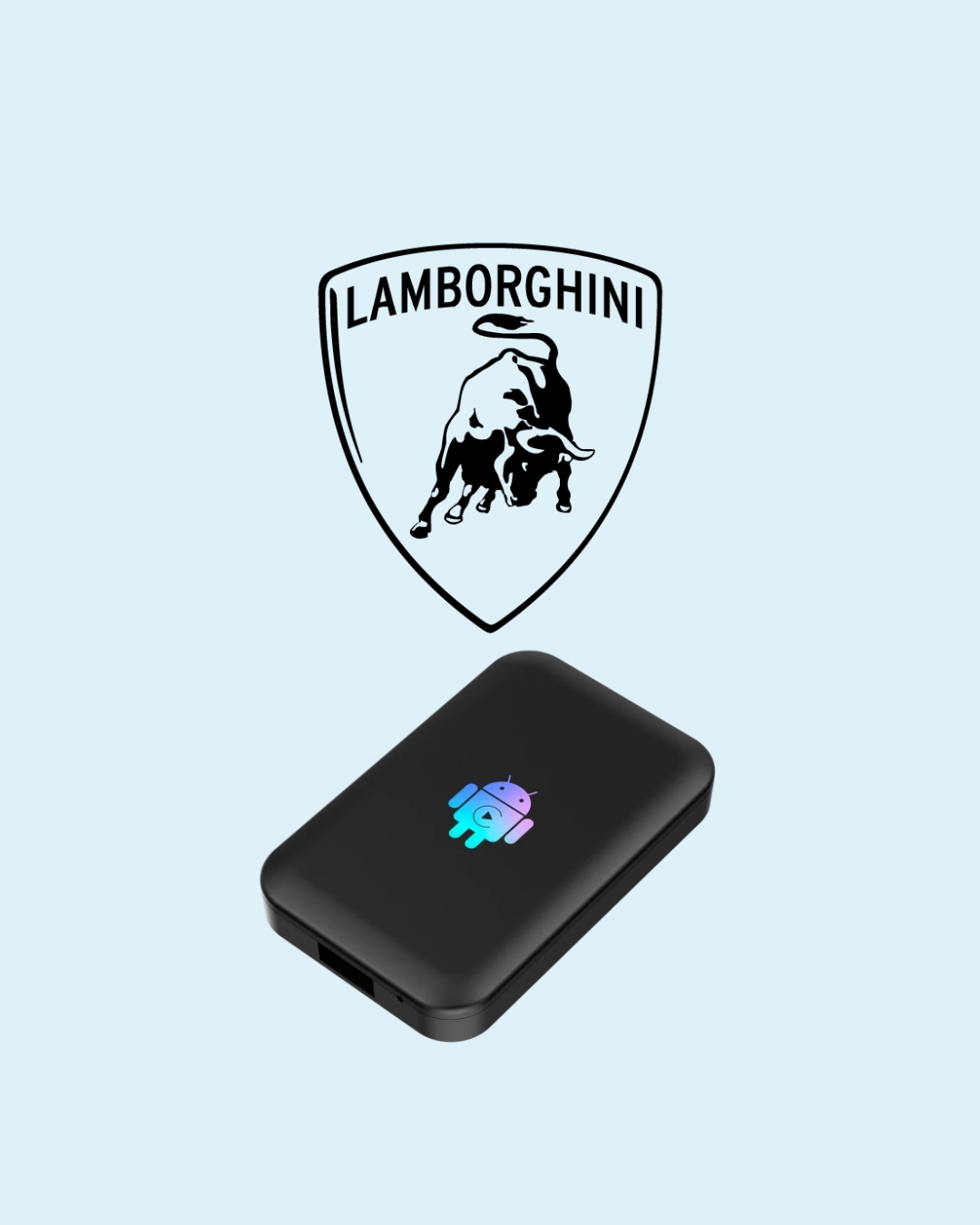 YouTube och Netflix AI-box för Lamborghini