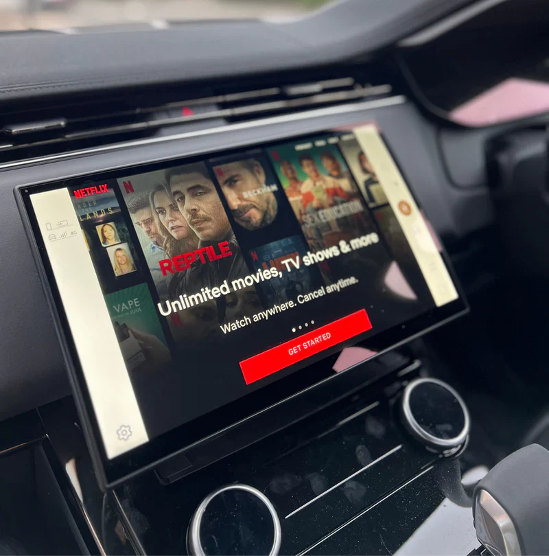 YouTube och Netflix AI-box för Land Rover