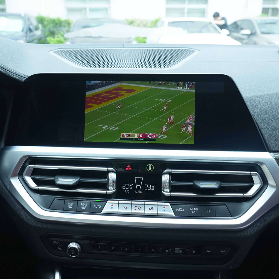 YouTube och Netflix AI-box för BMW