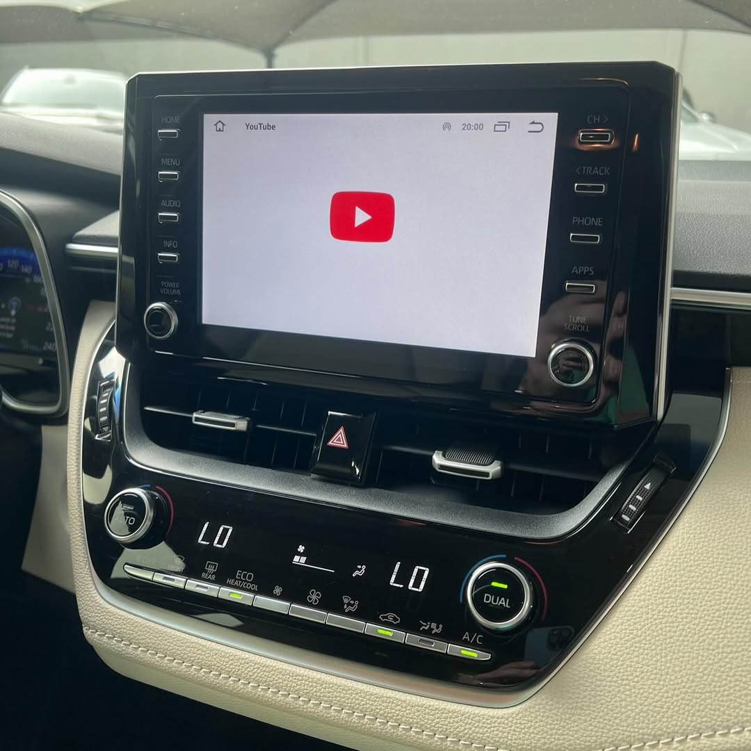 YouTube och Netflix AI-box för Toyota