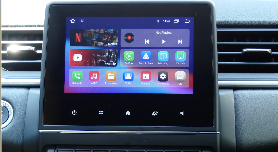 YouTube och Netflix AI-box för Renault