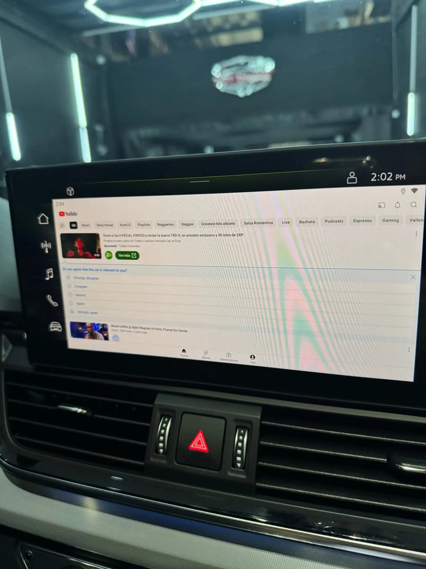 YouTube och Netflix AI-box för Audi