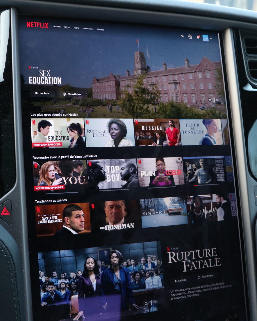YouTube och Netflix Carplay AI-box för TESLA