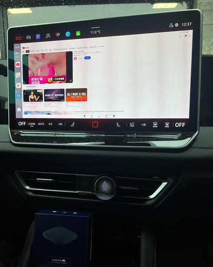YouTube och Netflix AI-box för SEAT
